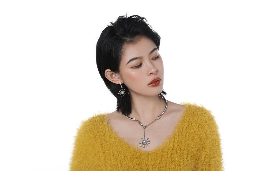 Starlight Opal Drop Earrings